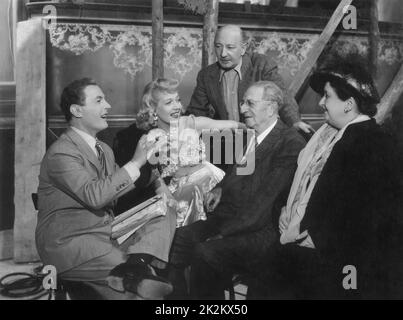 Valse brillante Regie: Jean Boyer Frankreich, 1949 Lucien Baroux, Martha Eggert, Jean Boyer Drehbild Stockfoto