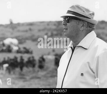 Richard Attenborough am Set Von A Bridge Too Far 1977, USA / UK Stockfoto