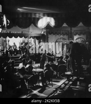 Valse brillante Regie: Jean Boyer Frankreich, 1949 Jean Boyer Drehbild Stockfoto