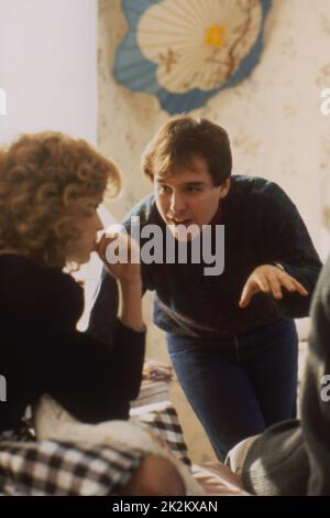 Eine Nacht in der Stadt Jahr : 1987 USA Regie : Chris Columbus Elisabeth Shue, Chris Columbus Drehbild Stockfoto