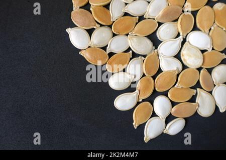 Kürbiskerne der Vorfahren, die im Garten gepflanzt werden können Stockfoto