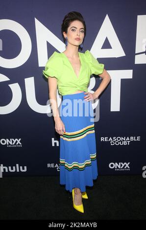 Los Angeles, Ca. 22. September 2022. Brooke Lyons bei der Los Angeles Premiere von vernünftigem Zweifel im NeueHouse Hollywood in Los Angeles, Kalifornien am 22. September 2022. Quelle: Saye Sadou/Media Punch/Alamy Live News Stockfoto