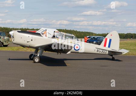 Flughafenfest am Flugplatz Gatow, Berlin 2022 Stockfoto