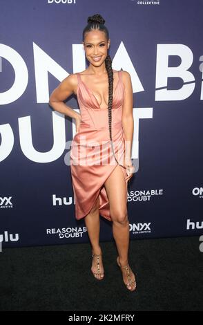 Los Angeles, Ca. 22. September 2022. Shannon Kane bei der Los Angeles Premiere von „vernünftiger Zweifel“ am 22. September 2022 im NeueHouse Hollywood in Los Angeles, Kalifornien. Quelle: Saye Sadou/Media Punch/Alamy Live News Stockfoto