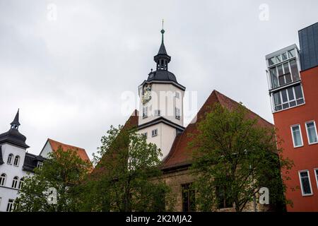 Historisches Rathaus Jena Stockfoto