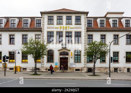 Nach Jena am Engelplatz Stockfoto