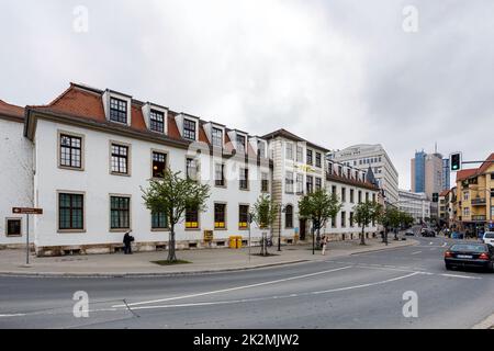 Nach Jena am Engelplatz Stockfoto