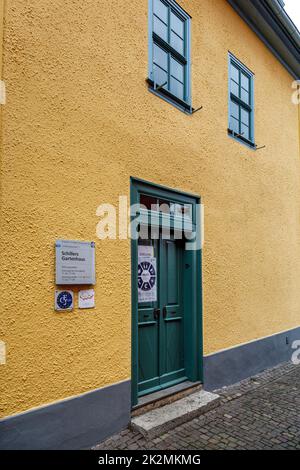 Schillers Gartenhaus und Schiller-Museum Stockfoto