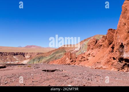 Rainbow Valley, Chile Stockfoto