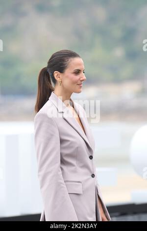 23. September 2022, Madrid, Madrid, Spanien: Melina Matthews nahm am 23. September 2022 an der 'Apagon' Photocall während des San Sebastian International Film Festival 70. im Kursaal Palace in Donostia / San Sebastian, SpanienDonostia / San Sebastian Teil. Spanien. 20220923, (Bildnachweis: © Jack Abuin/ZUMA Press Wire) Stockfoto