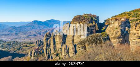 Meteora-Klöster, Tesalia, Griechenland Stockfoto