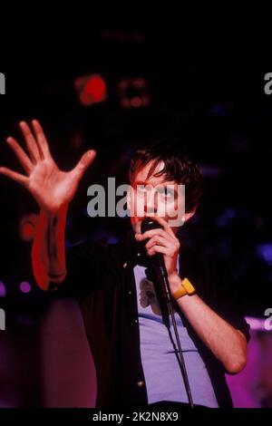 PULP 19. November 1998; Credit: Mel Longhurst / Performing Arts Images www.performingartsimages.com Stockfoto