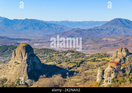 Meteora-Klöster, Tesalia, Griechenland Stockfoto