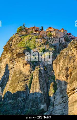 Nikolaikloster, Meteora, Griechenland Stockfoto