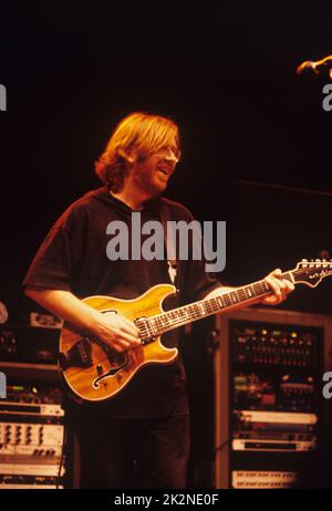 PHISH ; live at Shepherds Bush Empire , London, UK ; Februar 1997 ; Credit : Mel Longhurst / Performing Arts Images ; www.performingartsimages.com Stockfoto