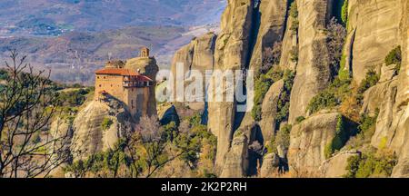 Meteora-Klöster, Tesalia, Griechenland Stockfoto
