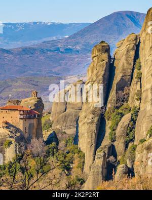 Meteora-Klöster, Tesalia, Griechenland Stockfoto