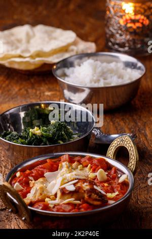 Indische Chicken Tikka Masala Stockfoto