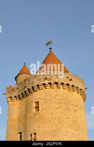 Schloss Blandy les Tours in seine et Marne Stockfoto