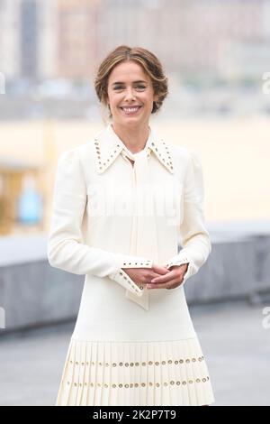 23. September 2022, Madrid, Madrid, Spanien: Patricia Lopez Arnaiz besuchte am 23. September 2022 in Donostia / San Sebastian, SpanienDonostia / San Sebastian, die 'Apagon' Photocall während des 70. San Sebastian International Film Festival im Kursaal Palace. Spanien. 20220923, (Bildnachweis: © Jack Abuin/ZUMA Press Wire) Stockfoto