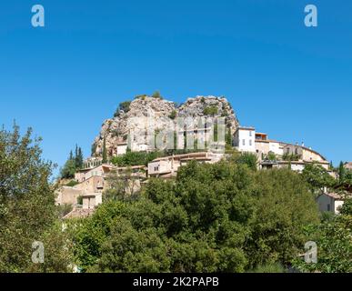 La Roque-Alric, Region Provence-Alpes-Côte d'Azur im Südosten Frankreichs Stockfoto