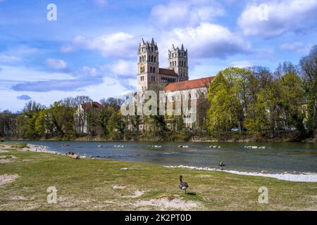 St. Maximilian-Kirche in München Stockfoto