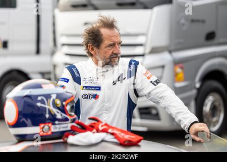 DE GROODT Stephane Edwin (bel), Chazel Technologie Course, Alpine A110 CUP, Portrait während der 5. Runde des Alpine Europa Cup 2022, vom 23. Bis 25. September auf dem Autodromo Nazionale di Monza in Monza, Italien - Foto Marc de Mattia / DPPI Stockfoto