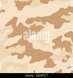 Hintergrundtextur militärische Khaki-Sandgetarnung - Vektor