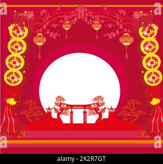 Mid-Autumn Festival für Chinese New Year Stockfoto