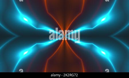 Fraktales Licht Stockfoto