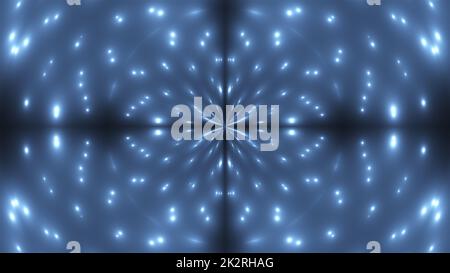 Flackernde Kaleida Stockfoto