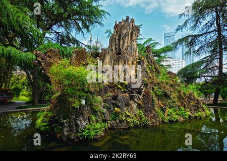 Wangjianglou Park. Chengdu, Sichuan, China Stockfoto