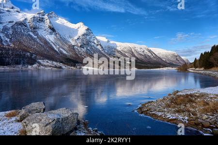 Stranda, Møre Og Romsdal, Norwegen Stockfoto