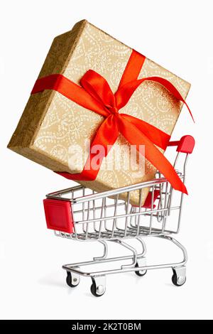 Geschenk-shopping-Konzept Stockfoto