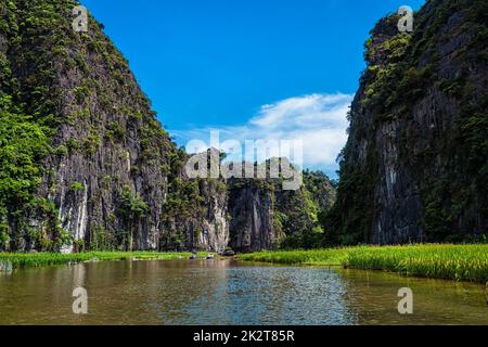 Tam Coc touristische Destination in Vietnam Stockfoto