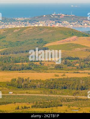 De Las Animas Mountain Range, Uruguay Stockfoto