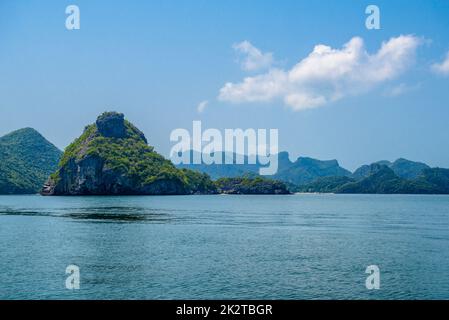 Koh Wua Talah, Mu Ko Ang Thong Nationalpark, Golf von Thailand Stockfoto