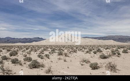 Eureka Sanddünen im Death Valley Stockfoto