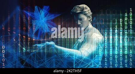 Datenanalysekonzept Stockfoto