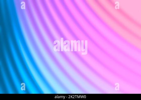 Abstrakter Hintergrund mit farbenfrohen, lebendigen Wellenlinien und Neonfarben Stockfoto