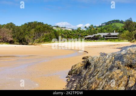 Jordans Creek - Coffs Harbour Stockfoto