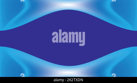 Ein abstrakter zweifarbiger blauer Hintergrund Stock Vektor