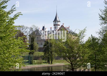 Schloss Radun im tschechischen Rebublikum Stockfoto