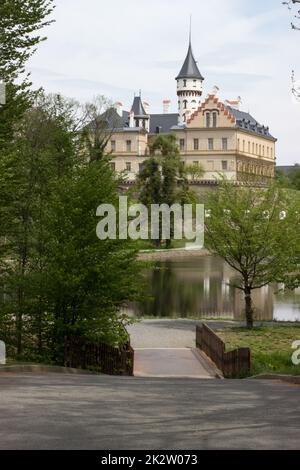 Schloss Radun im tschechischen Rebublikum Stockfoto