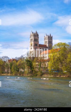 St. Maximilian-Kirche in München Stockfoto