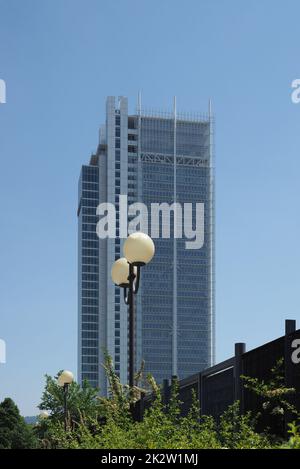 Intesa San Paolo Wolkenkratzer in Turin Stockfoto