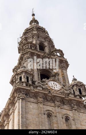 Kathedrale von Santiago de Compostela in Galicien, Spanien Stockfoto