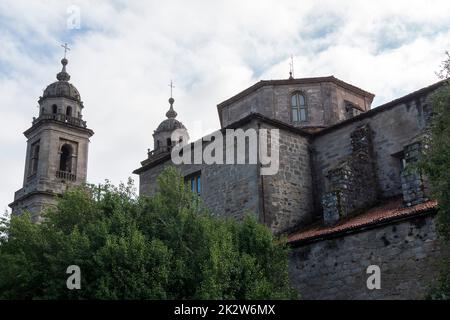 Kirche San Francisco in Santiago de Compostela, Galicien, Spanien Stockfoto