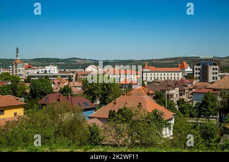 Ansicht der Stadt Alba Iulia aus Siebenbürgen, Rumänien Stockfoto