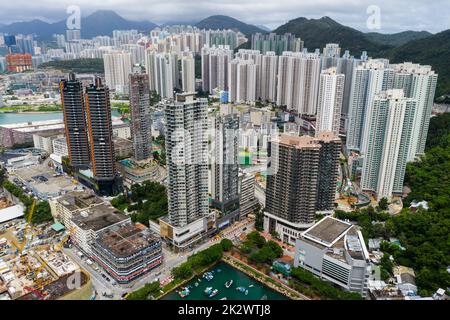 Yau Tong, Hongkong 18. September 2020: Hongkong Stockfoto